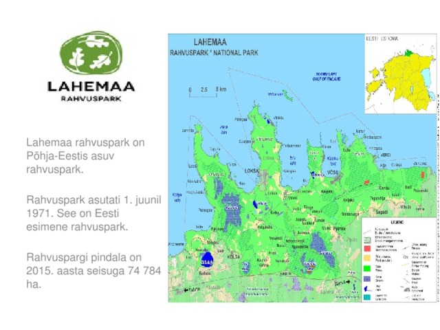 Lahemaa rahvuspark on Põhja-Eestis asuv rahvuspark. Rahvuspark asutati 1. juunil 1971. See on Eesti esimene rahvuspark. Rahvuspargi pindala on 2015. aasta seisuga 74 784 ha. 