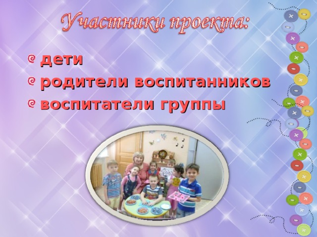 дети родители воспитанников воспитатели группы    