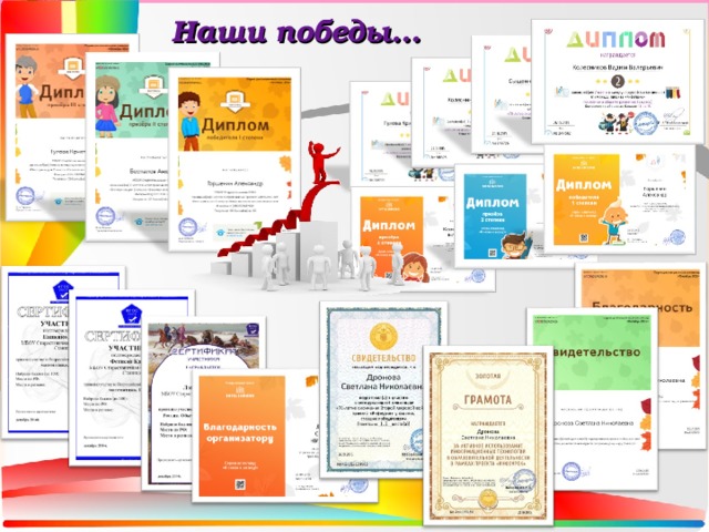Наши победы…
