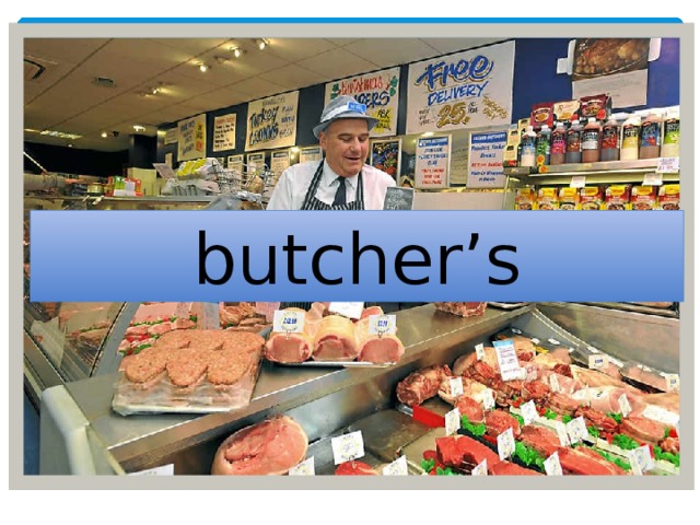 butcher’s 