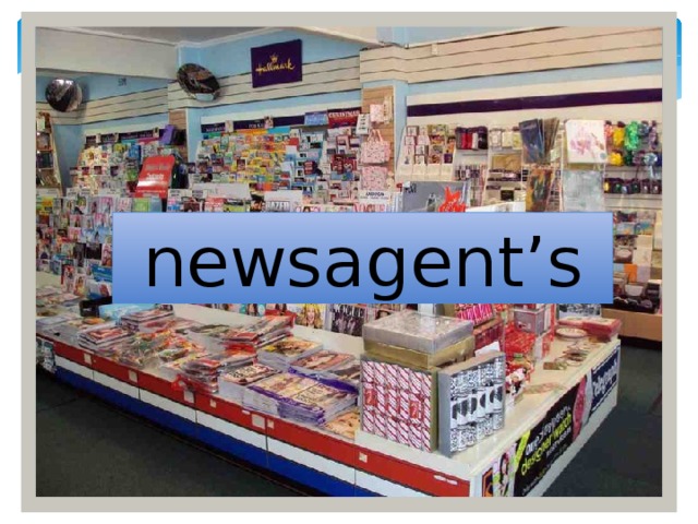 newsagent’s 