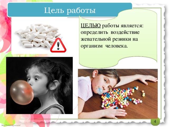 Влияние жвачки на организм человека проект