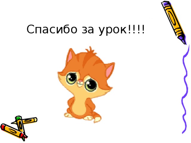 Спасибо за урок!!!!