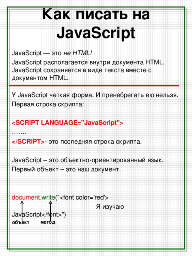 Javascript проекты для практики