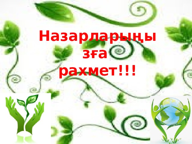 Назарларыңызға рахмет!!! 