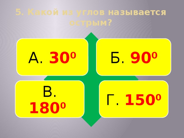 Виды треугольников