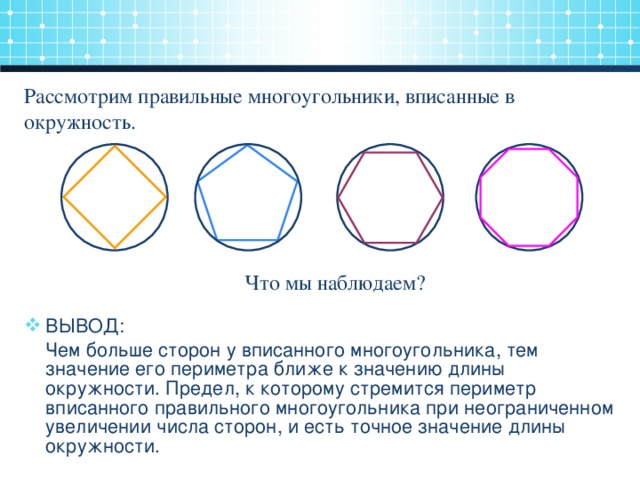 Вписанная в многоугольник окружность рисунок