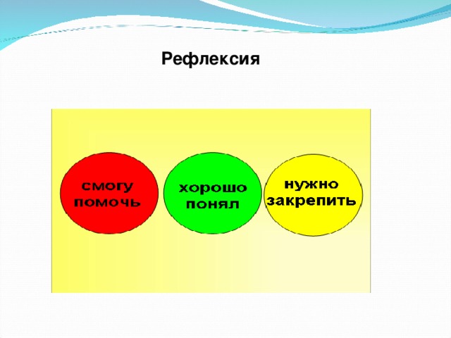 Рефлексия  