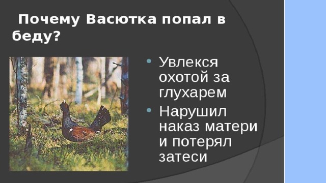 Подготовка к сочинению васюткино озеро 5 класс презентация