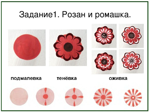 Творческая мастерская: Учимся рисовать мотивы городецкой росписи… Гиперссылки - палитры на слайды 8-10. 