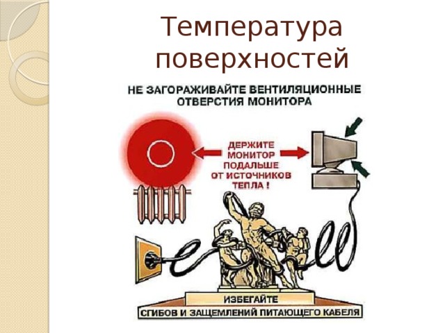 Температура поверхностей