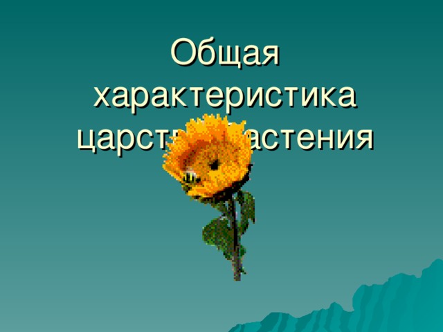 Биология 5 класс таблица царство растений значение Общая характеристика царства Растения