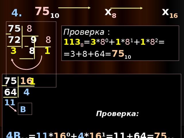 Машинные коды чисел