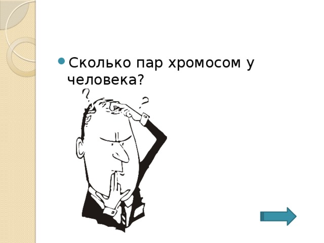 Сколько пар хромосом у человека? 