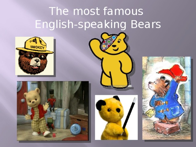 The most famous English-speaking Bears