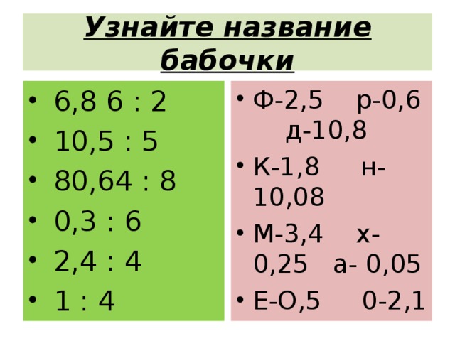 Деление десятичных дробей 5 класс самостоятельная работа