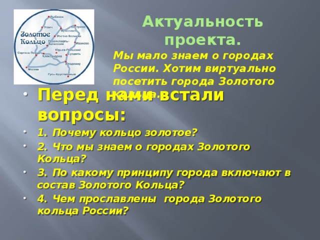 Итоговый проект золотое кольцо россии Проект "Золотое кольцо России" 3 класс "Школа России"