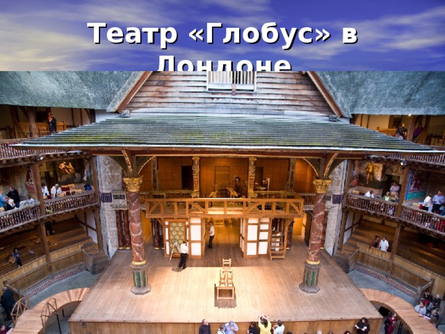 Театр «Глобус» в Лондоне 