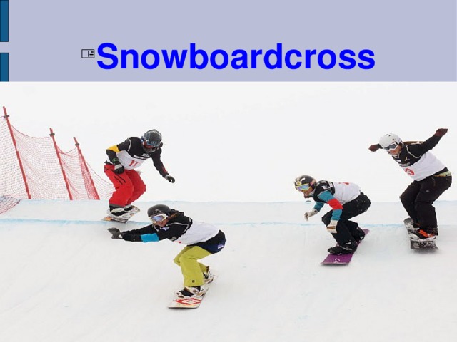 Snowboardcross 