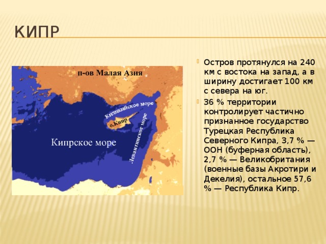 Где находится остров кипр в какой стране Презентация на тему: "Остров Кипр"