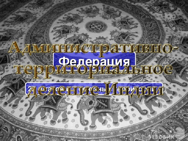 Федерация 25 штатов и 7 союзных территорий  