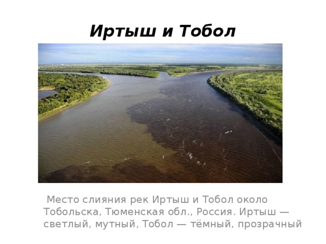 Куда впадает река тобол схема