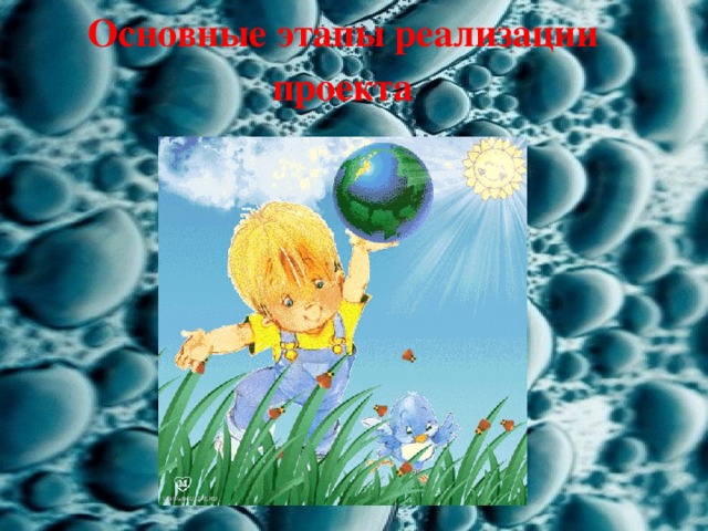 Основные этапы реализации проекта 
