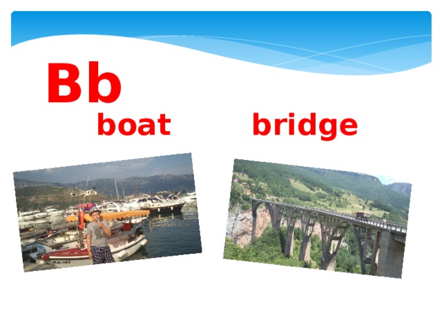 Bb boat  bridge  