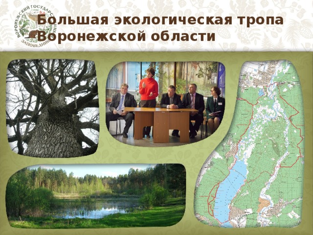 Воронежская экотропа карта