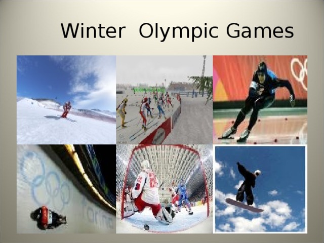  Winter Olympic Games 