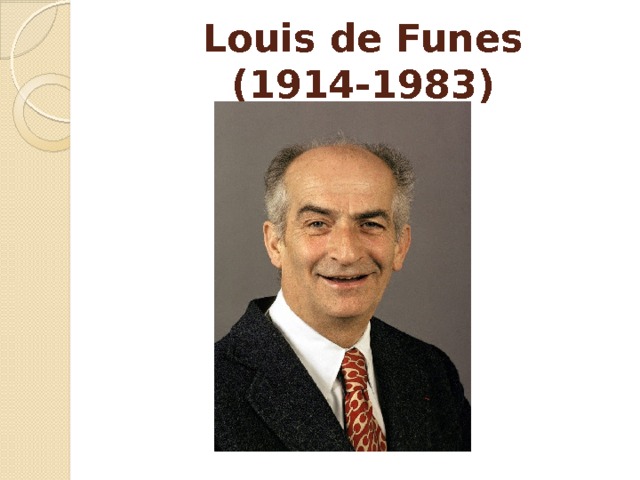 Louis de Funes (1914-1983) 