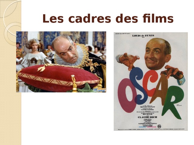 Les cadres des films 