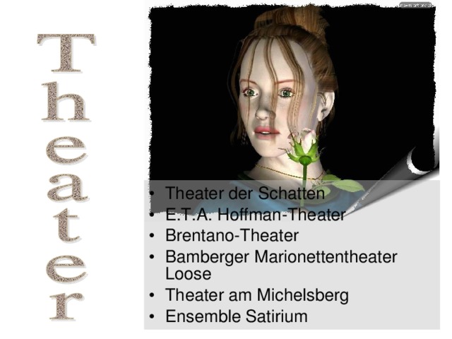 Theater der Schatten E.T.A. Hoffman-Theater Brentano-Theater Bamberger Marionettentheater Loose Theater am Michelsberg Ensemble Satirium 