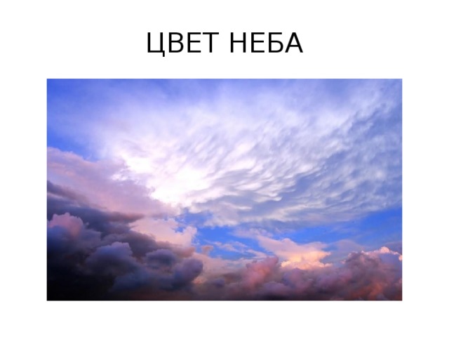 ЦВЕТ НЕБА 
