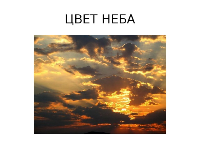 ЦВЕТ НЕБА 