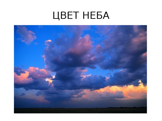 ЦВЕТ НЕБА 
