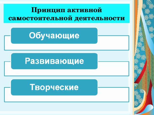 Принцип активной самостоятельной деятельности 