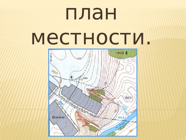 Как составить план местности. 