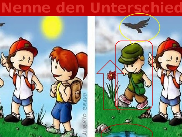 Nenne den Unterschied 