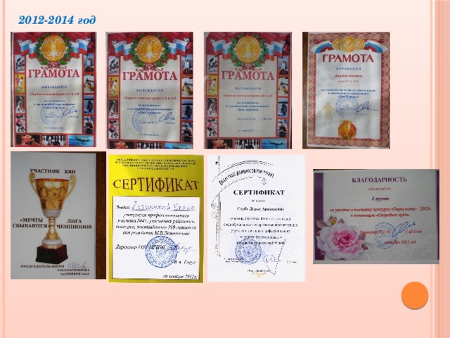 2012-2014 год  