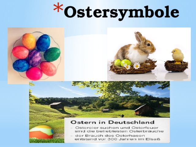 Ostersymbole 