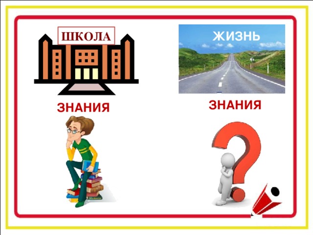 ШКОЛА ЖИЗНЬ ЗНАНИЯ ЗНАНИЯ
