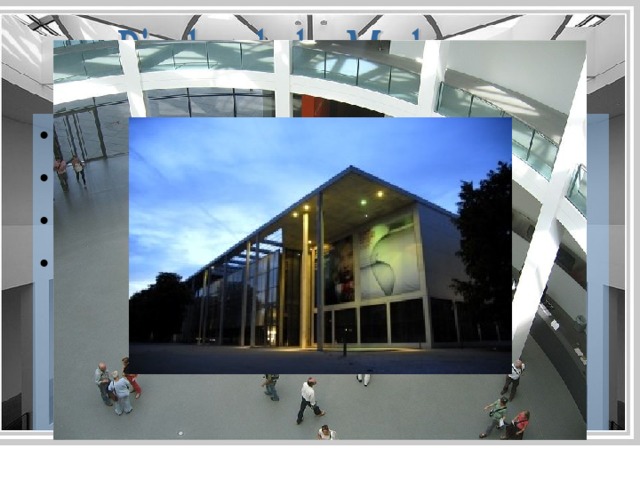 der Architekt heisst Stephan Braunfels wurde am 16. September 2002 er öffnet Sammlungen der klassischen Moderne neue Medien, Fotografie und Video 