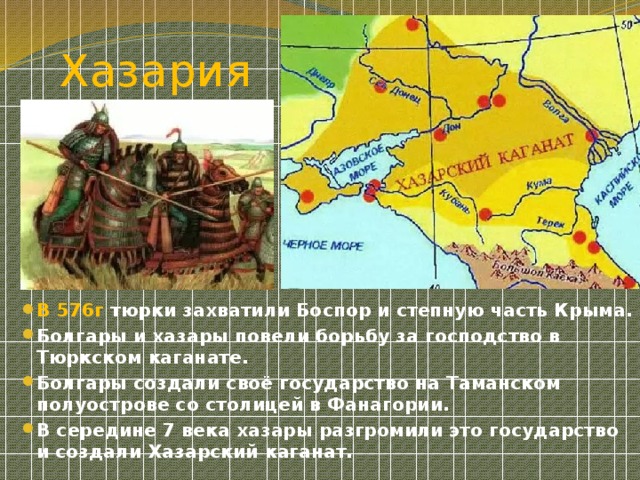 Карта хазарского каганата современное наложение