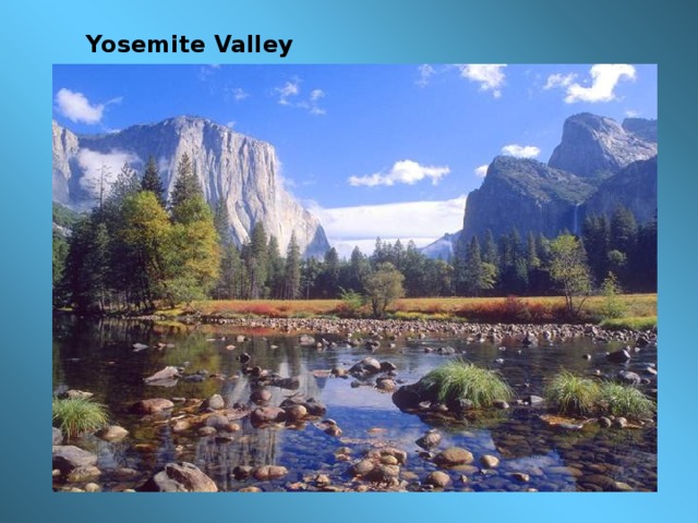 Yosemite Valley 