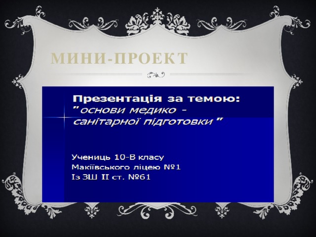 Мини-проект 