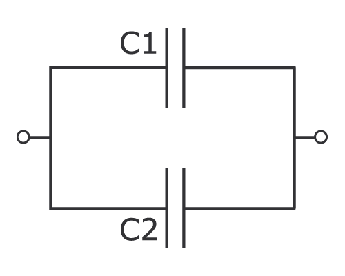 Схема конденсатора физика
