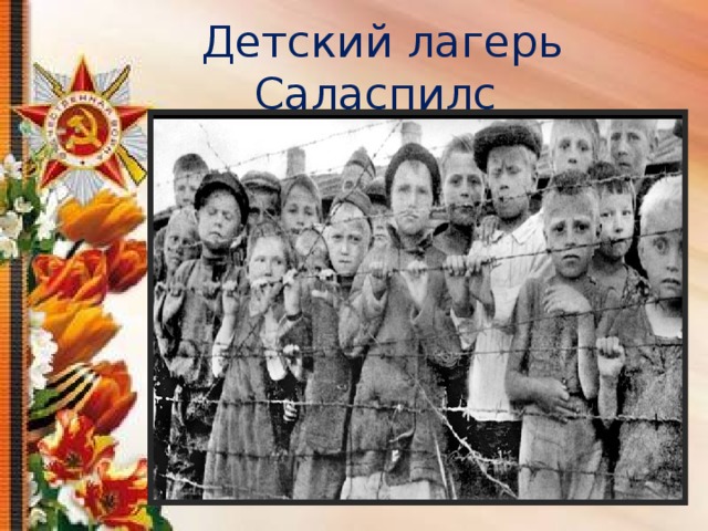 Детский лагерь Саласпилс  