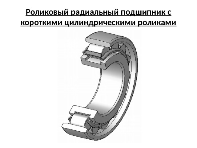 Роликовый подшипник чертеж