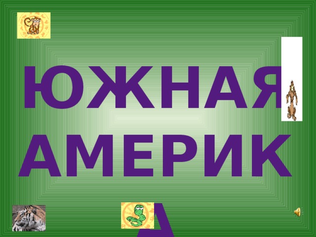 Южная Америка 